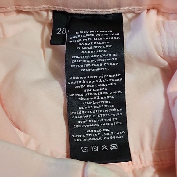 J BRAND PINK Stretch Jeans Final Discount - Picture 12 of 13